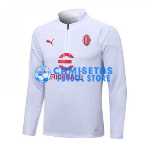 Sudadera de Entrenamiento AC Milan 2023/2024 Blanco