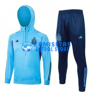 Sudadera de Entrenamiento Argentina 2023 Con Capucha Kit Azul