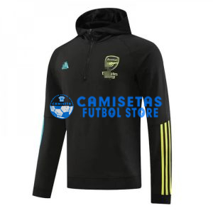 Sudadera de Entrenamiento Arsenal 2023/2024 Con Capucha Negro