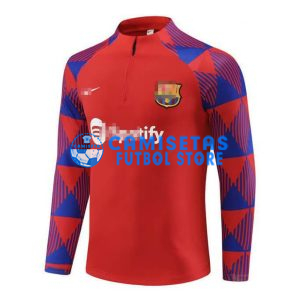 Sudadera de Entrenamiento Barcelona 2023/2024 Rojo/Azul