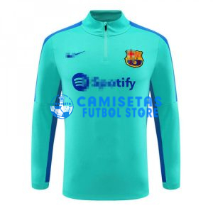 Sudadera de Entrenamiento Barcelona 2023/2024 Turquesa