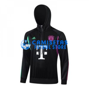 Sudadera de Entrenamiento Bayern Múnich 2023/2024 Con Capucha Negro