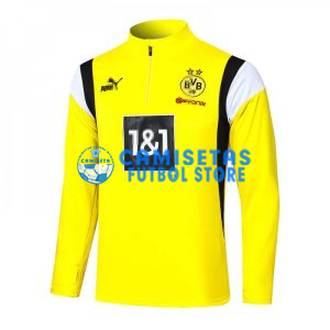 Sudadera de Entrenamiento Borussia Dortmund 2023/2024 Amarillo/Negro