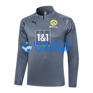 Sudadera de Entrenamiento Borussia Dortmund 2023/2024 Gris