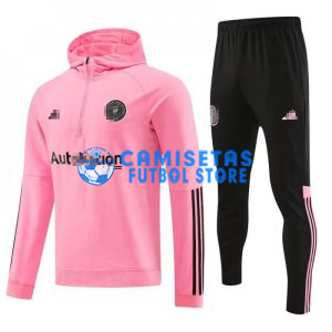 Sudadera de Entrenamiento Inter Miami 2023/2024 Con Capucha Kit Rosa