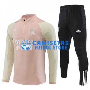 Sudadera de Entrenamiento Olympique De Lyon 2023/2024 Kit Rosa