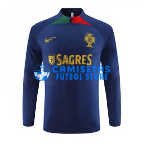 Sudadera de Entrenamiento Portugal 2023 Azul