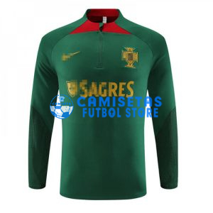 Sudadera de Entrenamiento Portugal 2023 Verde