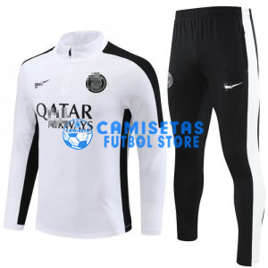 Sudadera de Entrenamiento PSG 2023/2024 Kit Blanco/Negro
