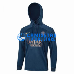 Sudadera de Entrenamiento PSG 2023/2024 Con Capucha Azul Marino