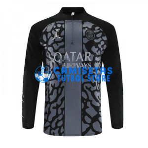 Sudadera de Entrenamiento PSG 2023/2024 Negro/Gris