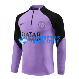 Sudadera de Entrenamiento PSG 2023/2024 Morado/Negro