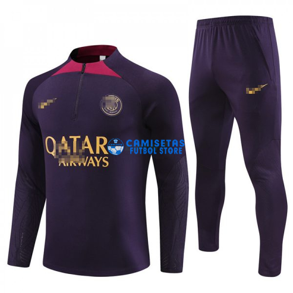 Sudadera de Entrenamiento PSG 2023/2024 Kit Púrpura