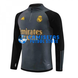 Sudadera de Entrenamiento Real Madrid 2023/2024 Gris Oscuro