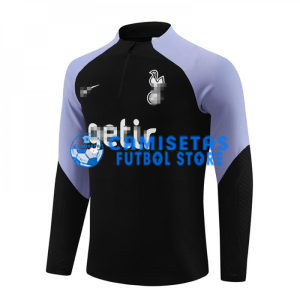 Sudadera de Entrenamiento Tottenham Hotspur 2023/2024 Negro/Morado