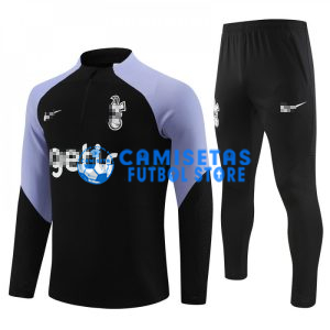 Sudadera de Entrenamiento Tottenham Hotspur 2023/2024 Kit Negro/Morado