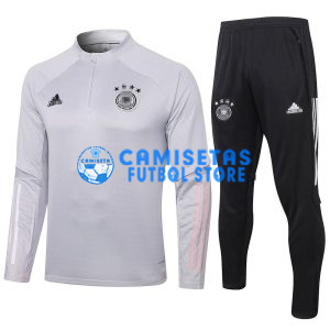 Sudadera Kit Alemania 2020 Gris Claro