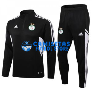 Sudadera De Entrenamiento Argelia 2021 Kit Negro