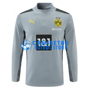 Sudadera De Entrenamiento Borussia Dortmund 2021/2022 Gris