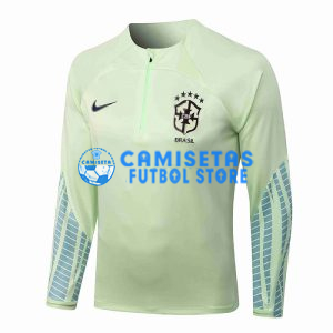 Sudadera de Entrenamiento Brasil 2022 Verde