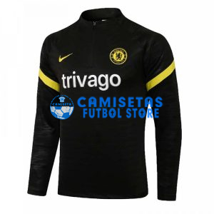 Sudadera De Entrenamiento Chelsea FC 2021/2022 Negro