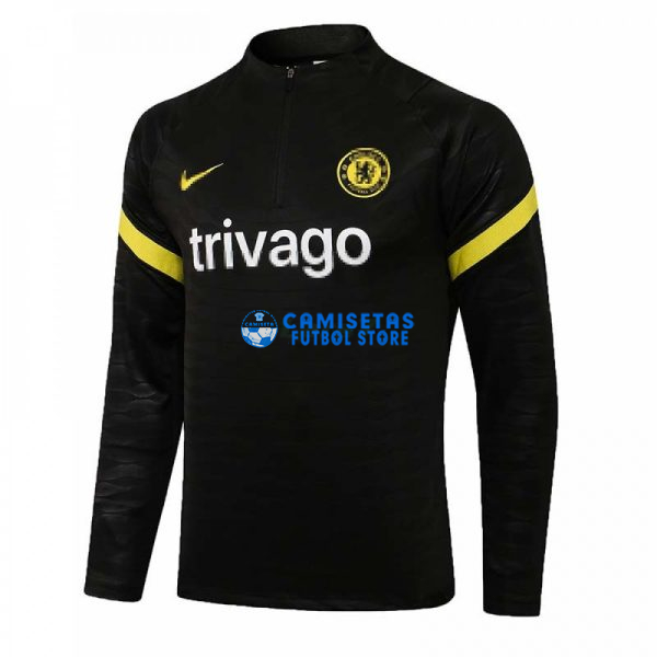 Sudadera De Entrenamiento Chelsea FC 2021/2022 Negro