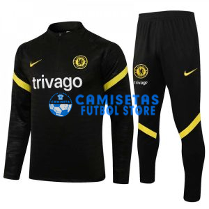 Sudadera De Entrenamiento Chelsea FC 2021/2022 Kit Negro