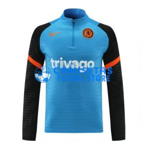 Sudadera De Entrenamiento Chelsea 2021/2022 Azul/Negro