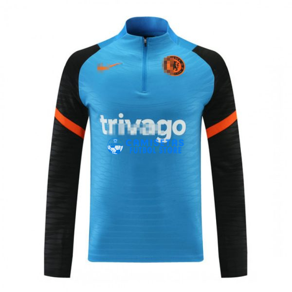 Sudadera De Entrenamiento Chelsea 2021/2022 Azul/Negro