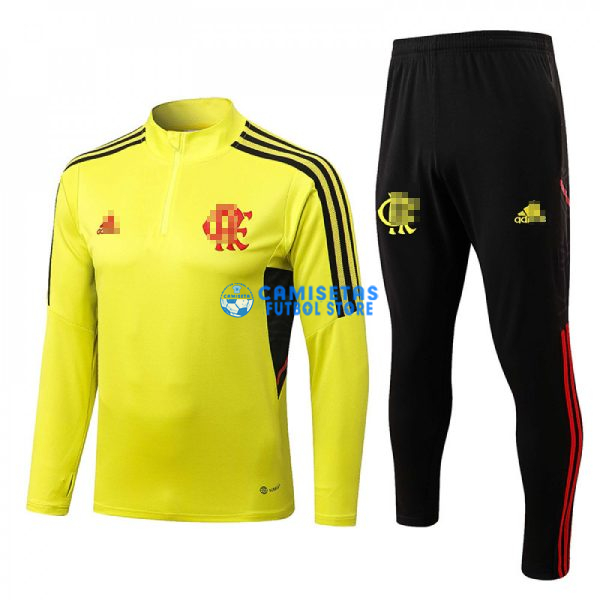 Sudadera De Entrenamiento Flamengo 2022/2023 Kit Amarillo