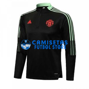 Sudadera De Entrenamiento Manchester United 2021/2022 Negro