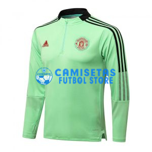 Sudadera de Entrenamiento Manchester United 2021/2022 Verde