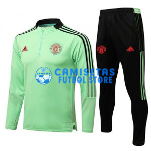 Sudadera de Entrenamiento Manchester United 2021/2022 Kit Verde