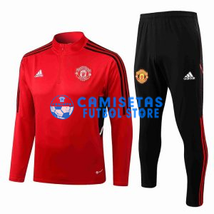 Sudadera De Entrenamiento Manchester United 2022/2023 Kit Rojo