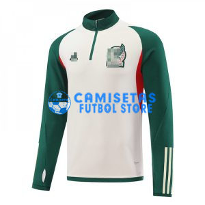 Sudadera De Entrenamiento México 2022 Beige/Verde