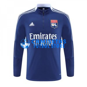 Sudadera De Entrenamiento Olympique Lyon 2021/2022 Azul