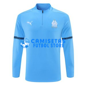 Sudadera De Entrenamiento Olympique Marsella 2021/2022 Azul