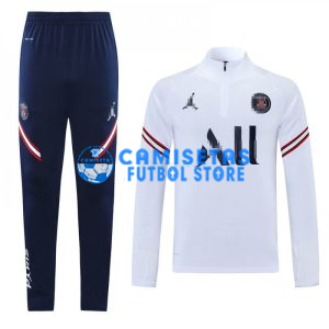 Sudadera De Entrenamiento PSG 2021/2022 Kit Blanco