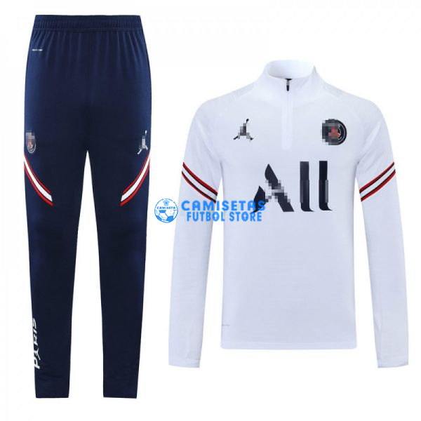 Sudadera De Entrenamiento PSG 2021/2022 Kit Blanco