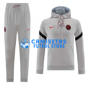 Sudadera De Entrenamiento PSG 2021/2022 Kit Gris Claro