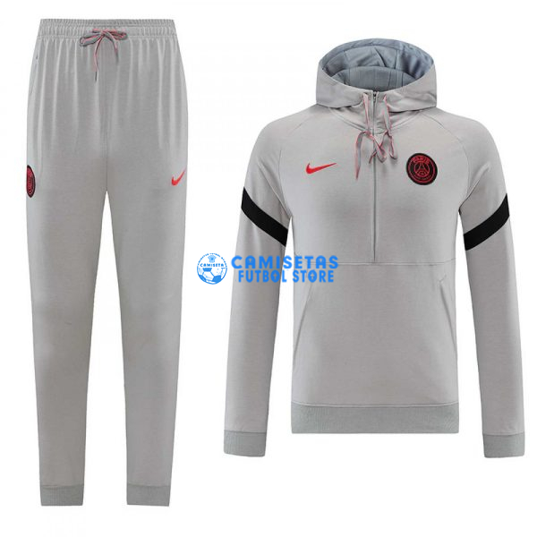 Sudadera De Entrenamiento PSG 2021/2022 Kit Gris Claro