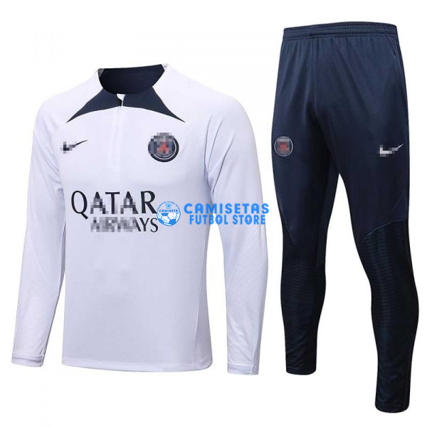 Sudadera De Entrenamiento PSG 2022/2023 Kit Blanco