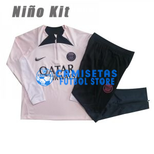 Sudadera De Entrenamiento PSG 2022/2023 Niño Kit Rosa