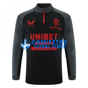Sudadera De Entrenamiento Rangers FC 2021/2022 Negro/Gris