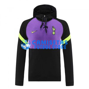 Sudadera De Entrenamiento Tottenham Hotspur 2021/2022 Negro/Púrpura