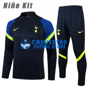 Sudadera De Entrenamiento Tottenham Hotspur 2021/2022 Niño Kit Azul