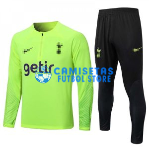 Sudadera De Entrenamiento Tottenham Hotspur 2022/2023 Kit Kit Verde Fluorescente
