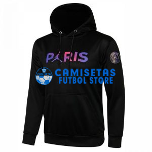 Sudadera PSG 2021/2022 Con Capucha Negro Marca Policromo