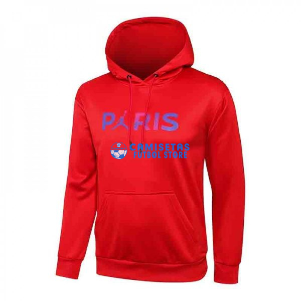 Sudadera PSG 2021/2022 Con Capucha Rojo