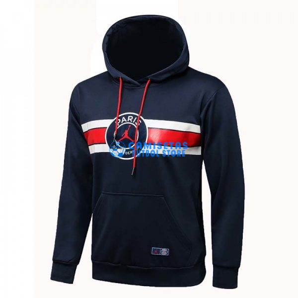 Sudadera PSG 2021/2022 Jordan Azul Marino/Rojo